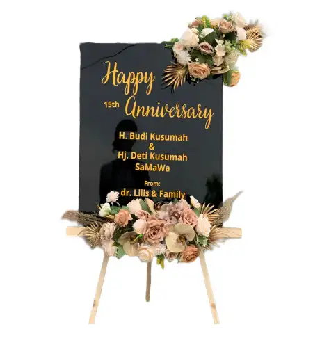 Papan Bunga Akrilik Paya Bakong